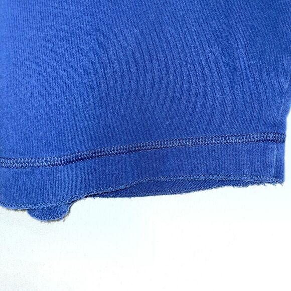 Abercrombie Fitch Crewneck Sweatshirt Blue A&F Logo Muscle Fit M - Picture 7 of 7